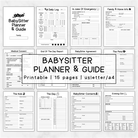 babysitter binder|babysitter binder pdf.